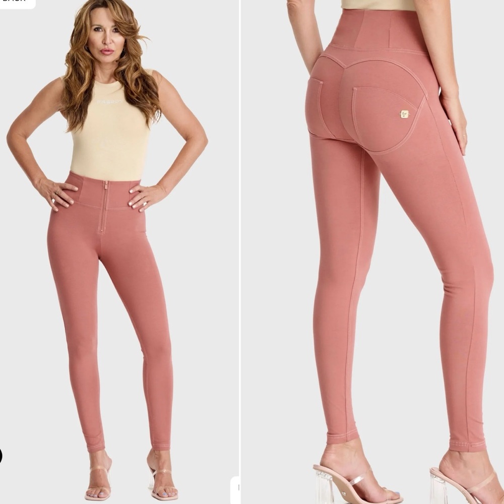 Freddy WRUP Fashion - High Waisted - Full Length - Size M NWOT Dusty Rose